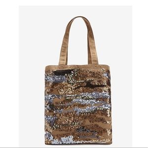 Sequin Camo Tote